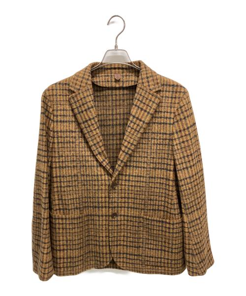 UNITED ARROWS（ユナイテッドアローズ）UNITED ARROWS (ユナイテッドアローズ) テーラードジャケット ブラウン サイズ:48の古着・服飾アイテム