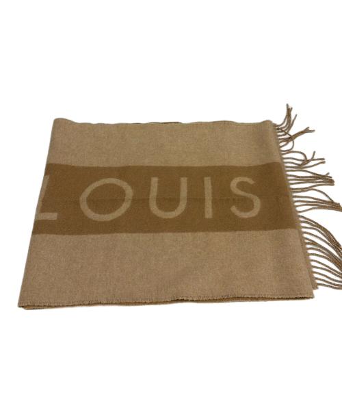 LOUIS VUITTON（ルイ ヴィトン）LOUIS VUITTON (ルイ ヴィトン) エシャルプ・バローダ ベージュ・ブラウンの古着・服飾アイテム
