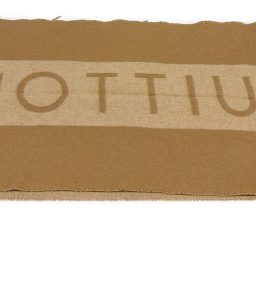 LOUIS VUITTON（ルイ ヴィトン）LOUIS VUITTON (ルイ ヴィトン) エシャルプ・バローダ ベージュ・ブラウンの古着・服飾アイテム