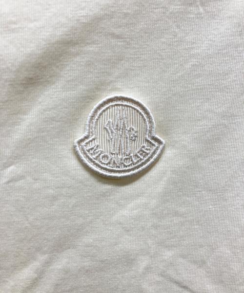 MONCLER（モンクレール）MONCLER (モンクレール) 半袖Tシャツ アイボリー サイズ:XSの古着・服飾アイテム