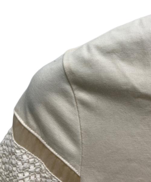 MONCLER（モンクレール）MONCLER (モンクレール) 半袖Tシャツ アイボリー サイズ:XSの古着・服飾アイテム