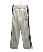 Needlesニードルズ）の古着「Track Pant - Poly Smooth」｜パープル×ホワイト