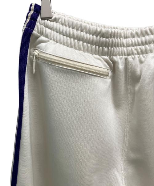 Needles（ニードルズ）Needles (ニードルズ) Track Pant - Poly Smooth パープル×ホワイト サイズ:Sの古着・服飾アイテム