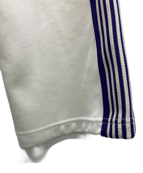 Needles（ニードルズ）Needles (ニードルズ) Track Pant - Poly Smooth パープル×ホワイト サイズ:Sの古着・服飾アイテム