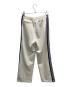 Needles (ニードルズ) Track Pant - Poly Smooth パープル×ホワイト サイズ:S：10000円