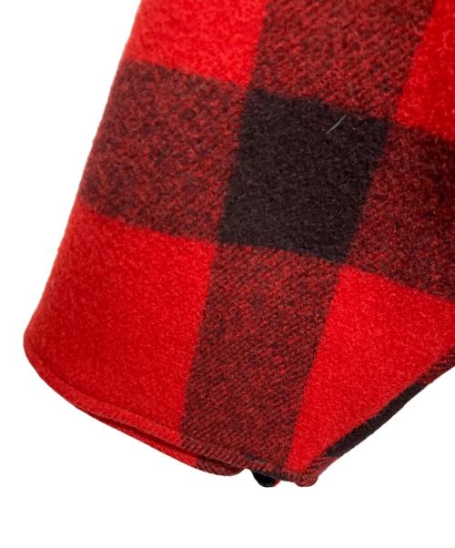 FILSON GARMENT（フィルソン ガーメント）FILSON GARMENT (フィルソン ガーメント) ウールジャケット ブラック×レッド サイズ:不明の古着・服飾アイテム