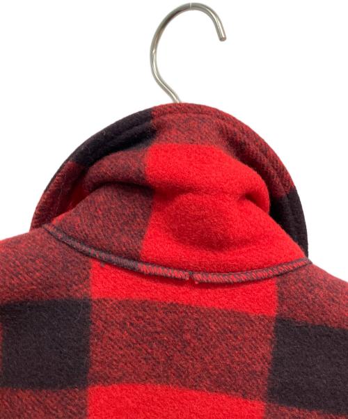 FILSON GARMENT（フィルソン ガーメント）FILSON GARMENT (フィルソン ガーメント) ウールジャケット ブラック×レッド サイズ:不明の古着・服飾アイテム