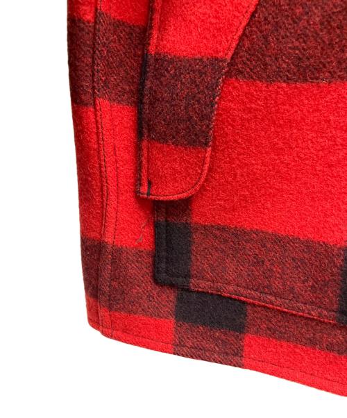 FILSON GARMENT（フィルソン ガーメント）FILSON GARMENT (フィルソン ガーメント) ウールジャケット ブラック×レッド サイズ:不明の古着・服飾アイテム