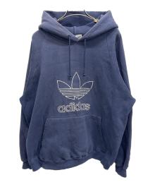 adidas Originals（アディダスオリジナル）の古着「プルオーバーパーカー」｜ネイビー