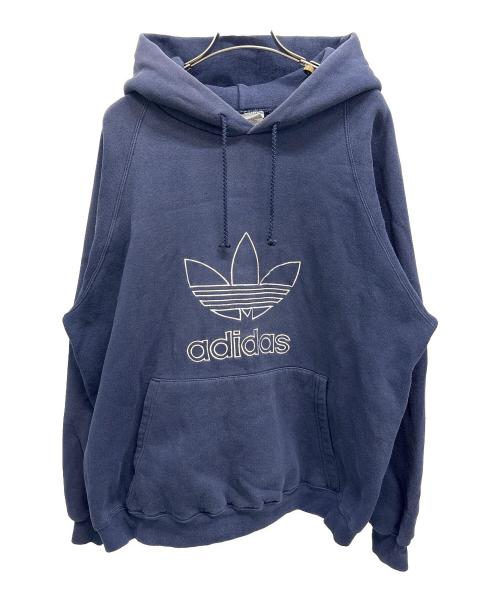 adidas Originals（アディダスオリジナル）adidas Originals (アディダスオリジナル) プルオーバーパーカー ネイビー サイズ:Mの古着・服飾アイテム