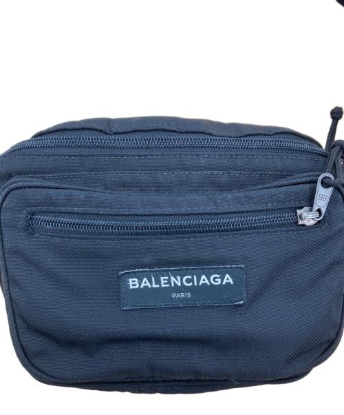BALENCIAGA（バレンシアガ）BALENCIAGA (バレンシアガ) ウエストバッグ ブラックの古着・服飾アイテム