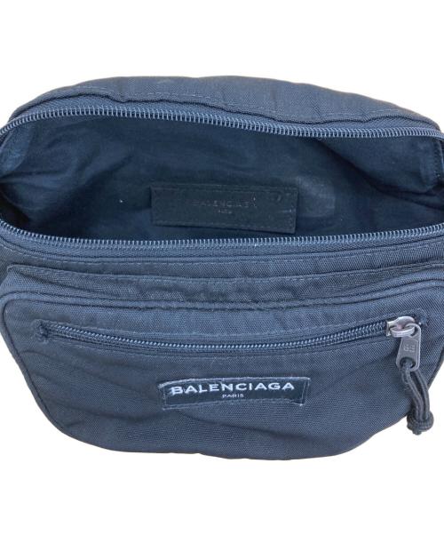 BALENCIAGA（バレンシアガ）BALENCIAGA (バレンシアガ) ウエストバッグ ブラックの古着・服飾アイテム