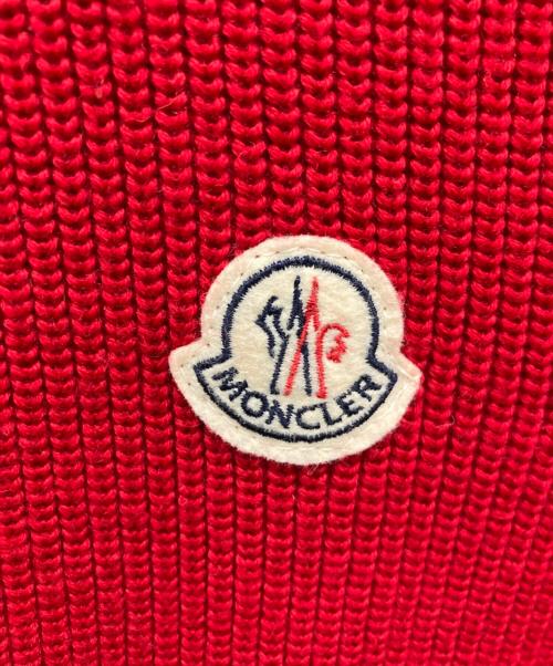MONCLER（モンクレール）MONCLER (モンクレール) MAGLIONE TRICOT GILET レッド サイズ:Lの古着・服飾アイテム
