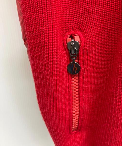 MONCLER（モンクレール）MONCLER (モンクレール) MAGLIONE TRICOT GILET レッド サイズ:Lの古着・服飾アイテム