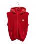 MONCLER（モンクレール）の古着「MAGLIONE TRICOT GILET」｜レッド
