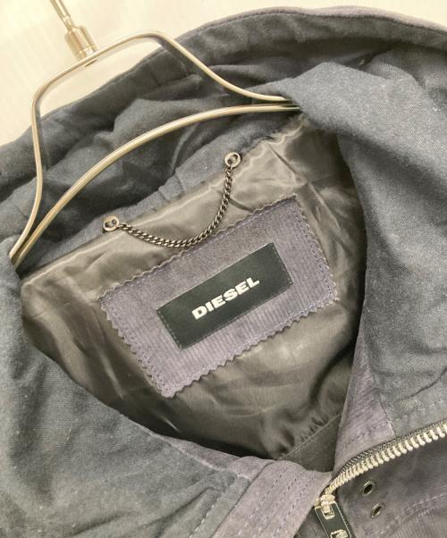 DIESEL（ディーゼル）DIESEL (ディーゼル) ジップジャケット ネイビー サイズ:XLの古着・服飾アイテム