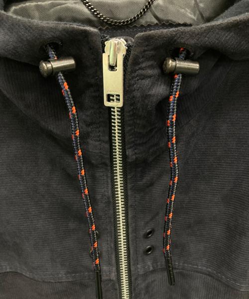 DIESEL（ディーゼル）DIESEL (ディーゼル) ジップジャケット ネイビー サイズ:XLの古着・服飾アイテム