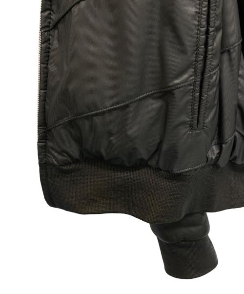 ARMANI COLLEZIONI（アルマーニ コレツィオーニ）ARMANI COLLEZIONI (アルマーニ コレツィオーニ) レザージャケット ブラック サイズ:52の古着・服飾アイテム
