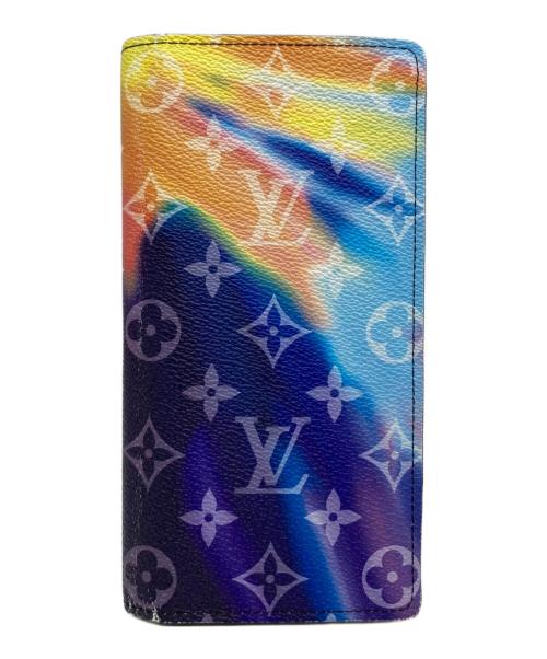 LOUIS VUITTON（ルイ ヴィトン）LOUIS VUITTON (ルイ ヴィトン) 長財布 パープル・ブルーの古着・服飾アイテム