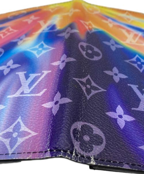 LOUIS VUITTON（ルイ ヴィトン）LOUIS VUITTON (ルイ ヴィトン) 長財布 パープル・ブルーの古着・服飾アイテム