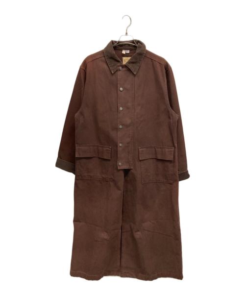 Wah Maker（ワウメーカー）WAH MAKER (ワウメーカー) ダスターコート ブラウン サイズ:SIZE Mの古着・服飾アイテム