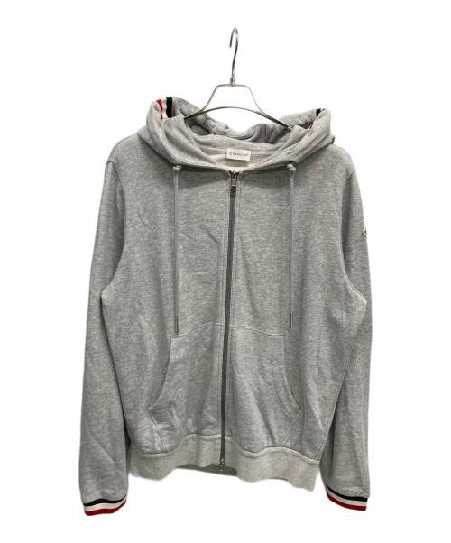 MONCLER（モンクレール）MONCLER (モンクレール) ジップパーカー グレー サイズ:XLの古着・服飾アイテム