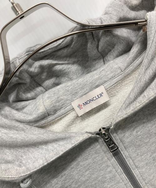 MONCLER（モンクレール）MONCLER (モンクレール) ジップパーカー グレー サイズ:XLの古着・服飾アイテム