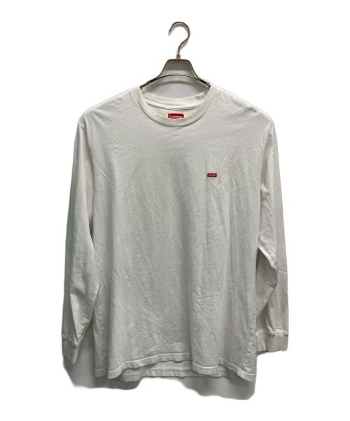 SUPREME（シュプリーム）Supreme (シュプリーム) 長袖カットソー ホワイト サイズ:XLの古着・服飾アイテム