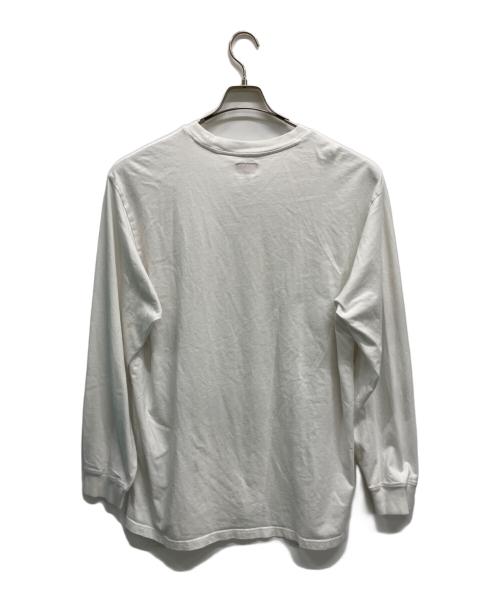 SUPREME（シュプリーム）Supreme (シュプリーム) 長袖カットソー ホワイト サイズ:XLの古着・服飾アイテム