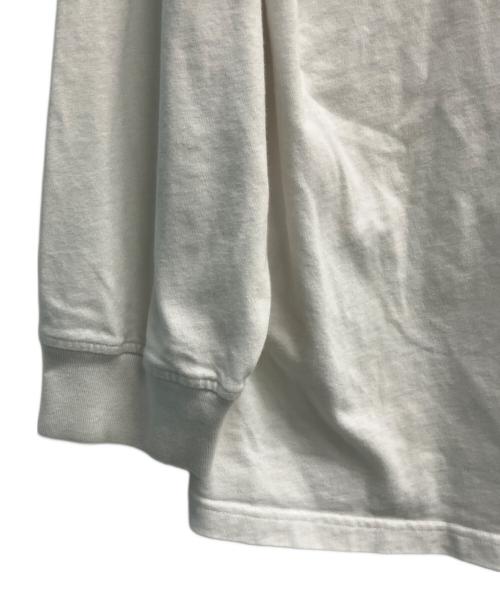 SUPREME（シュプリーム）Supreme (シュプリーム) 長袖カットソー ホワイト サイズ:XLの古着・服飾アイテム