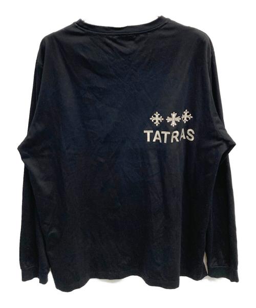 TATRAS（タトラス）TATRAS (タトラス) 長袖カットソー ブラック サイズ:XXLの古着・服飾アイテム
