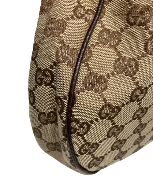 GUCCI（グッチ）GUCCI (グッチ) ショルダーバッグ ベージュ・ブラウンの古着・服飾アイテム