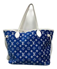 LOUIS VUITTON（ルイ ヴィトン）の古着「ネヴァーフル MM」｜ブルー・ホワイト