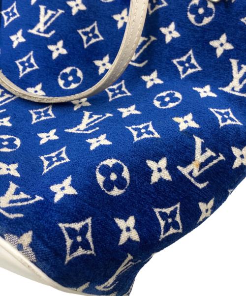 LOUIS VUITTON（ルイ ヴィトン）LOUIS VUITTON (ルイ ヴィトン) ネヴァーフル MM ブルー・ホワイトの古着・服飾アイテム