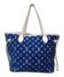 LOUIS VUITTON (ルイ ヴィトン) ネヴァーフル MM ブルー・ホワイト：190000円