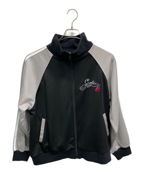 SCOLAR（スカラ）SCOLAR (スカラ) トラックジャケット ブラック サイズ:M 未使用品の古着・服飾アイテム