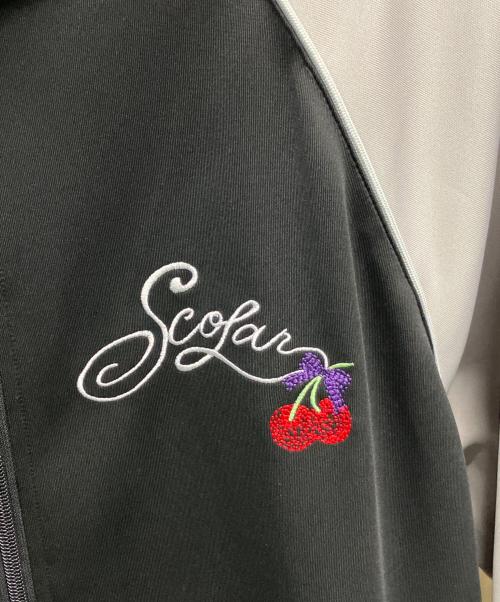 SCOLAR（スカラ）SCOLAR (スカラ) トラックジャケット ブラック サイズ:M 未使用品の古着・服飾アイテム