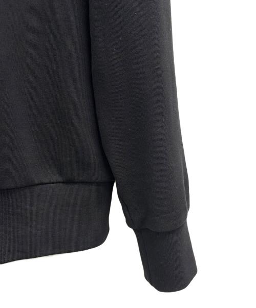 MONCLER（モンクレール）MONCLER (モンクレール) Blurred logo sweatshirt ブラック サイズ:Mの古着・服飾アイテム