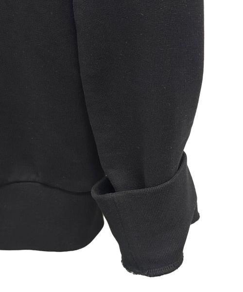 MONCLER（モンクレール）MONCLER (モンクレール) Blurred logo sweatshirt ブラック サイズ:Mの古着・服飾アイテム
