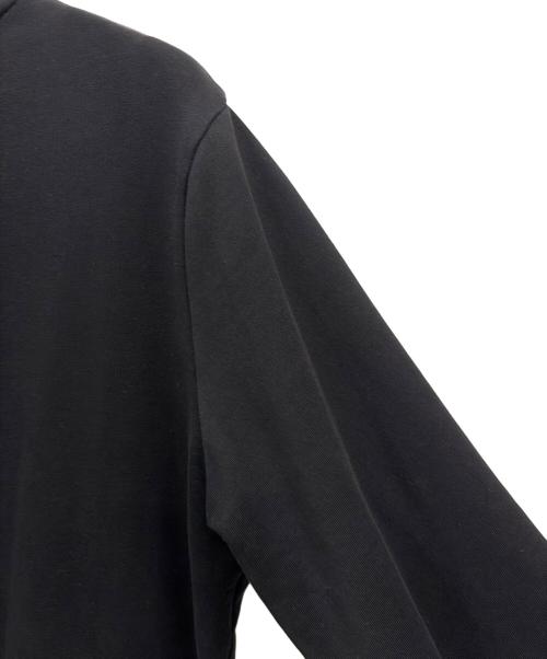 MONCLER（モンクレール）MONCLER (モンクレール) Blurred logo sweatshirt ブラック サイズ:Mの古着・服飾アイテム