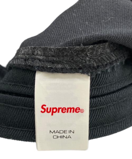 SUPREME（シュプリーム）SUPREME (シュプリーム) キャップ ブラックの古着・服飾アイテム