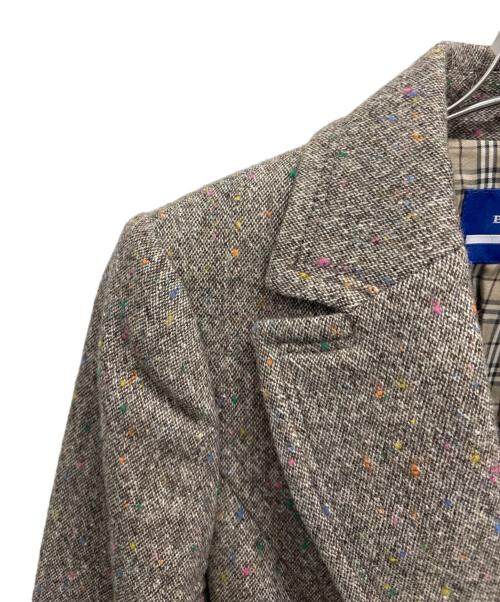BURBERRY BLUE LABEL（バーバリー ブルー レーベル）BURBERRY BLUE LABEL (バーバリー ブルー レーベル) ジャケット ブラウン サイズ:	SIZE 38の古着・服飾アイテム