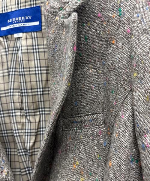 BURBERRY BLUE LABEL（バーバリー ブルー レーベル）BURBERRY BLUE LABEL (バーバリー ブルー レーベル) ジャケット ブラウン サイズ:	SIZE 38の古着・服飾アイテム