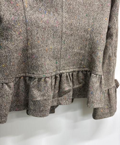 BURBERRY BLUE LABEL（バーバリー ブルー レーベル）BURBERRY BLUE LABEL (バーバリー ブルー レーベル) ジャケット ブラウン サイズ:	SIZE 38の古着・服飾アイテム