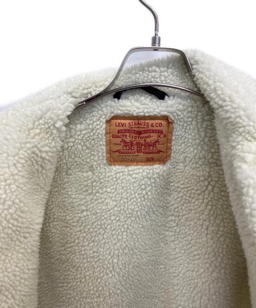 LEVI'S（リーバイス）LEVI'S (リーバイス) 裏ボアコーデュロイジャケット ブラック サイズ:SIZE　Lの古着・服飾アイテム