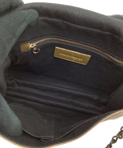 SEE BY CHLOE（シーバイクロエ）SEE BY CHLOE (シーバイクロエ) レザーショルダーバッグ カーキの古着・服飾アイテム