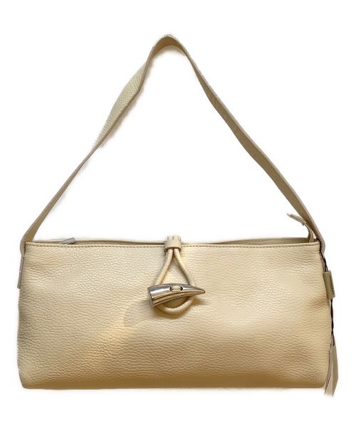 BURBERRY LONDON（バーバリーロンドン）BURBERRY LONDON (バーバリー ロンドン) ワンショルダーバッグ アイボリーの古着・服飾アイテム