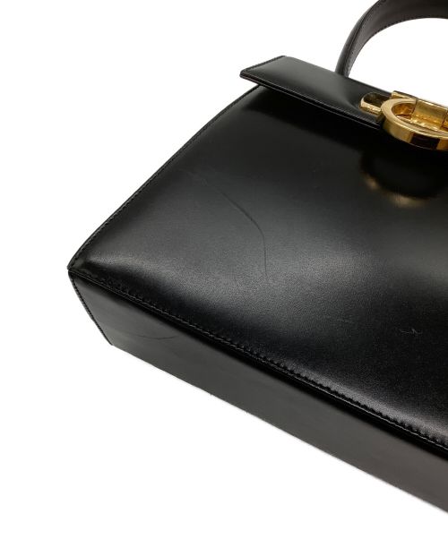 Salvatore Ferragamo（サルヴァトーレ フェラガモ）Salvatore Ferragamo (サルヴァトーレ フェラガモ) ガンチーニショルダーバッグ ブラックの古着・服飾アイテム