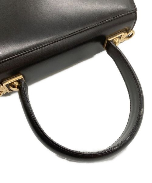 Salvatore Ferragamo（サルヴァトーレ フェラガモ）Salvatore Ferragamo (サルヴァトーレ フェラガモ) ガンチーニショルダーバッグ ブラックの古着・服飾アイテム