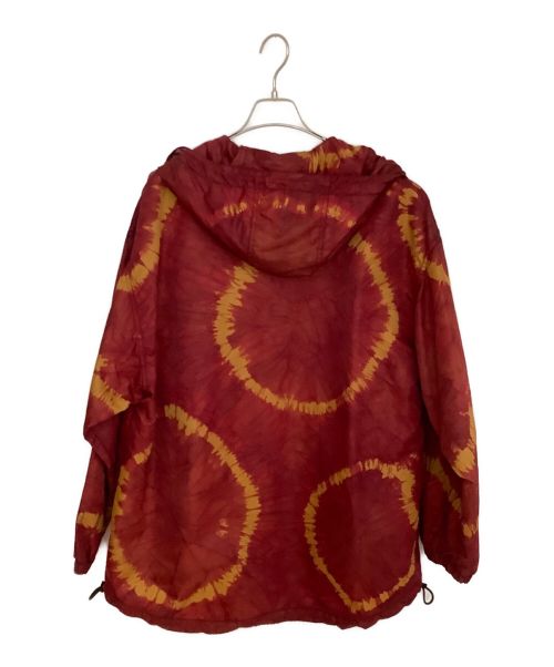 Acne studios（アクネ ストゥディオス）Acne studios (アクネストゥディオス) フーデッドパーカー レッド×イエロー サイズ:Sの古着・服飾アイテム